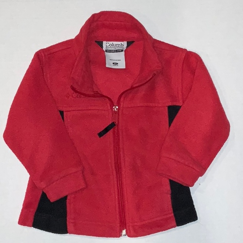 Columbia Sportswear Company Toddler Red Fleece Coat - Size 2T